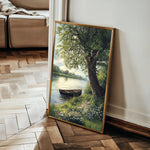 Landscape 363 Canvas Art 18" x 24" / 45 x 60 cm / Black