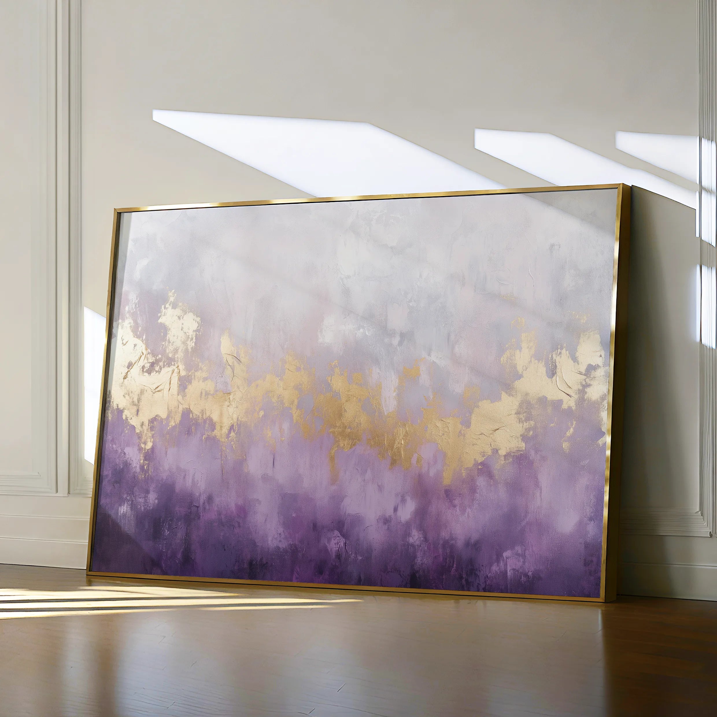 Abstract 364 Canvas Art 18" x 24" / 45 x 60 cm / Black