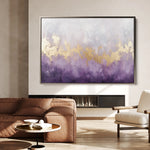 Abstract 364 Canvas Art 18" x 24" / 45 x 60 cm / Black