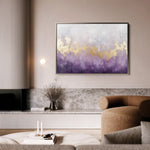 Abstract 364 Canvas Art 18" x 24" / 45 x 60 cm / Black