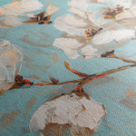 Floral 364 Canvas Art 18" x 24" / 45 x 60 cm / Black