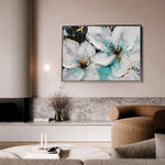 Floral 365 Canvas Art 18" x 24" / 45 x 60 cm / Black