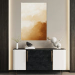Abstract 367 Canvas Art 18" x 24" / 45 x 60 cm / Black