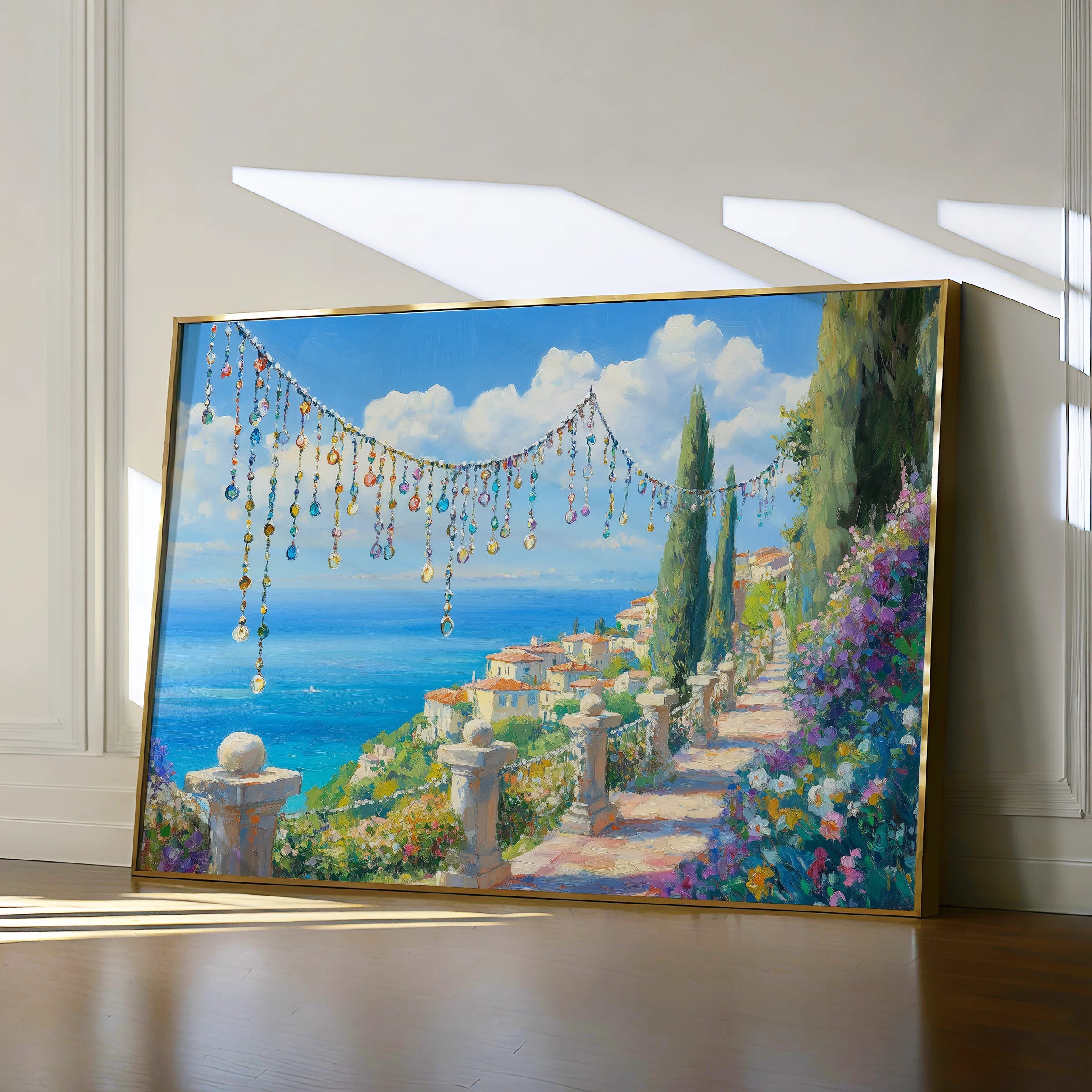 Landscape 367 Canvas Art 18" x 24" / 45 x 60 cm / Black