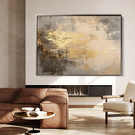 Abstract 368 Canvas Art 18" x 24" / 45 x 60 cm / Black