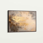 Abstract 368 Canvas Art 18" x 24" / 45 x 60 cm / Black