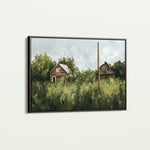 Landscape 368 Canvas Art 18" x 24" / 45 x 60 cm / Black
