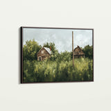 Landscape 368 Canvas Art 18" x 24" / 45 x 60 cm / Black