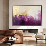 Abstract 369 Canvas Art 18" x 24" / 45 x 60 cm / Black
