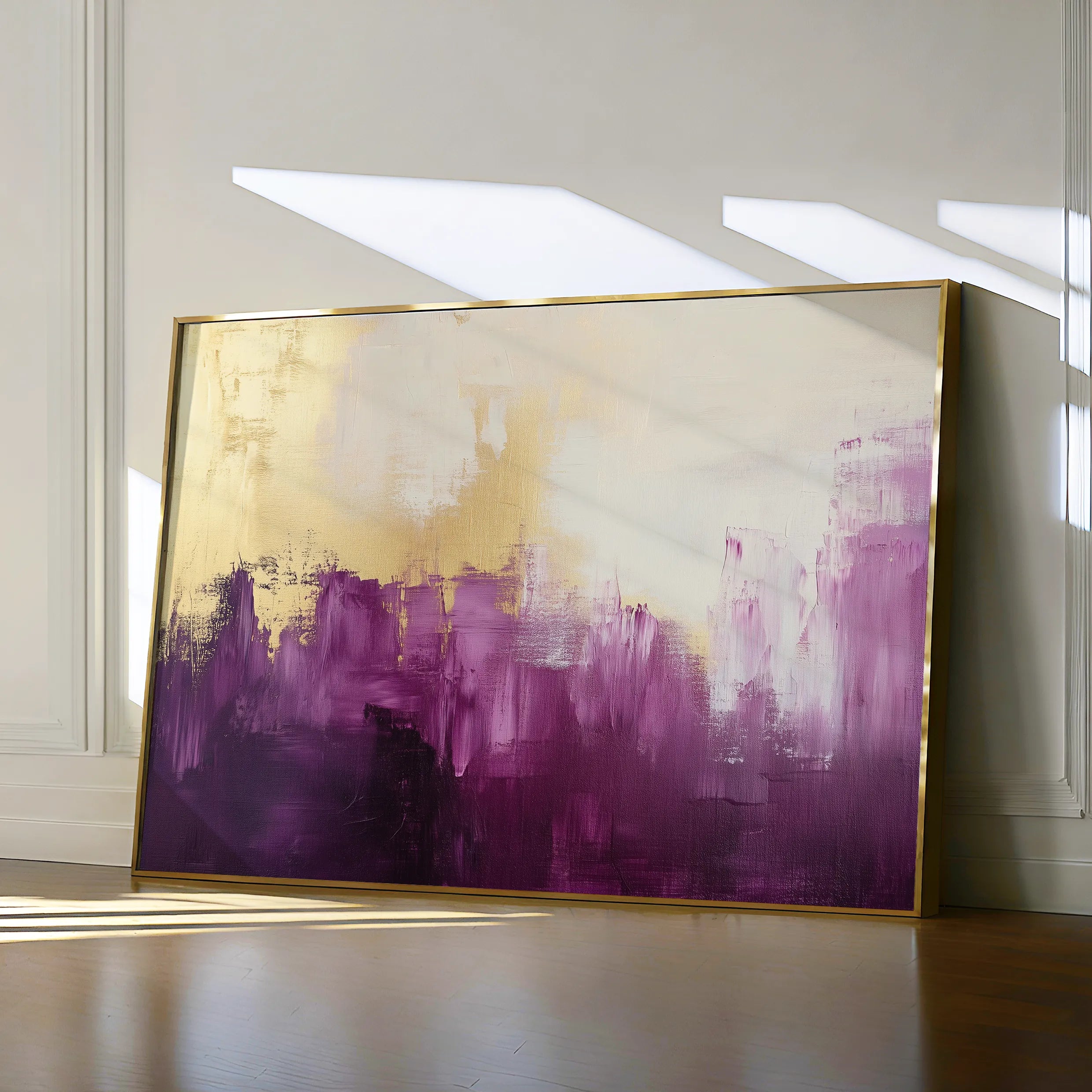 Abstract 369 Canvas Art 18" x 24" / 45 x 60 cm / Black