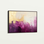 Abstract 369 Canvas Art 18" x 24" / 45 x 60 cm / Black