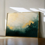 Abstract 370 Canvas Art 18" x 24" / 45 x 60 cm / Black