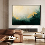 Abstract 370 Canvas Art 18" x 24" / 45 x 60 cm / Black