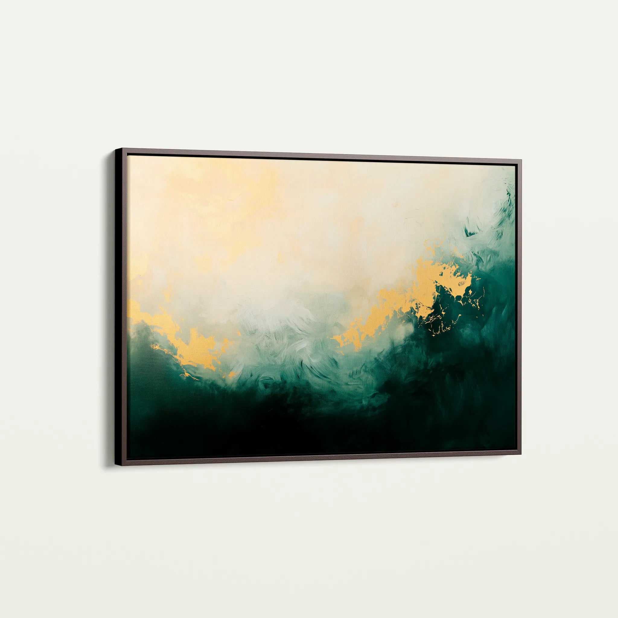 Abstract 370 Canvas Art 18" x 24" / 45 x 60 cm / Black