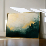 Abstract 370 Canvas Art 60 x 40 cm / Black