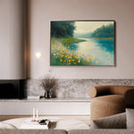 Landscape 371 Canvas Art 18" x 24" / 45 x 60 cm / Black
