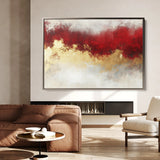 Abstract 372 Canvas Art 18" x 24" / 45 x 60 cm / Black