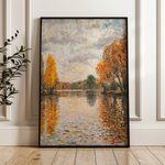 Landscape 372 Canvas Art 18" x 24" / 45 x 60 cm / Black