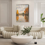 Landscape 372 Canvas Art 18" x 24" / 45 x 60 cm / Black