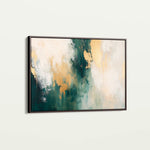 Abstract 373 Canvas Art 18" x 24" / 45 x 60 cm / Black