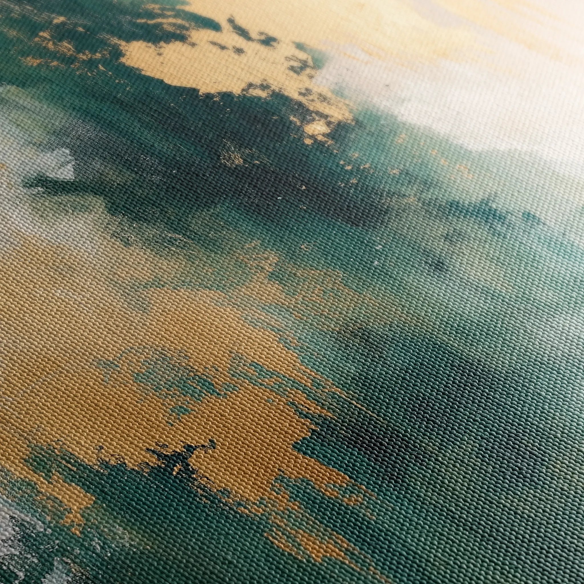 Abstract 373 Canvas Art 18" x 24" / 45 x 60 cm / Black