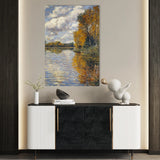 Landscape 373 Canvas Art 18" x 24" / 45 x 60 cm / Black