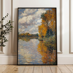 Landscape 373 Canvas Art 60 x 40 cm / Black