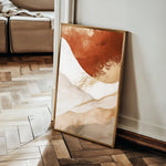 Abstract 374 Canvas Art 18" x 24" / 45 x 60 cm / Black