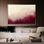 Abstract 375 Canvas Art 18" x 24" / 45 x 60 cm / Black