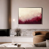 Abstract 375 Canvas Art 18" x 24" / 45 x 60 cm / Black