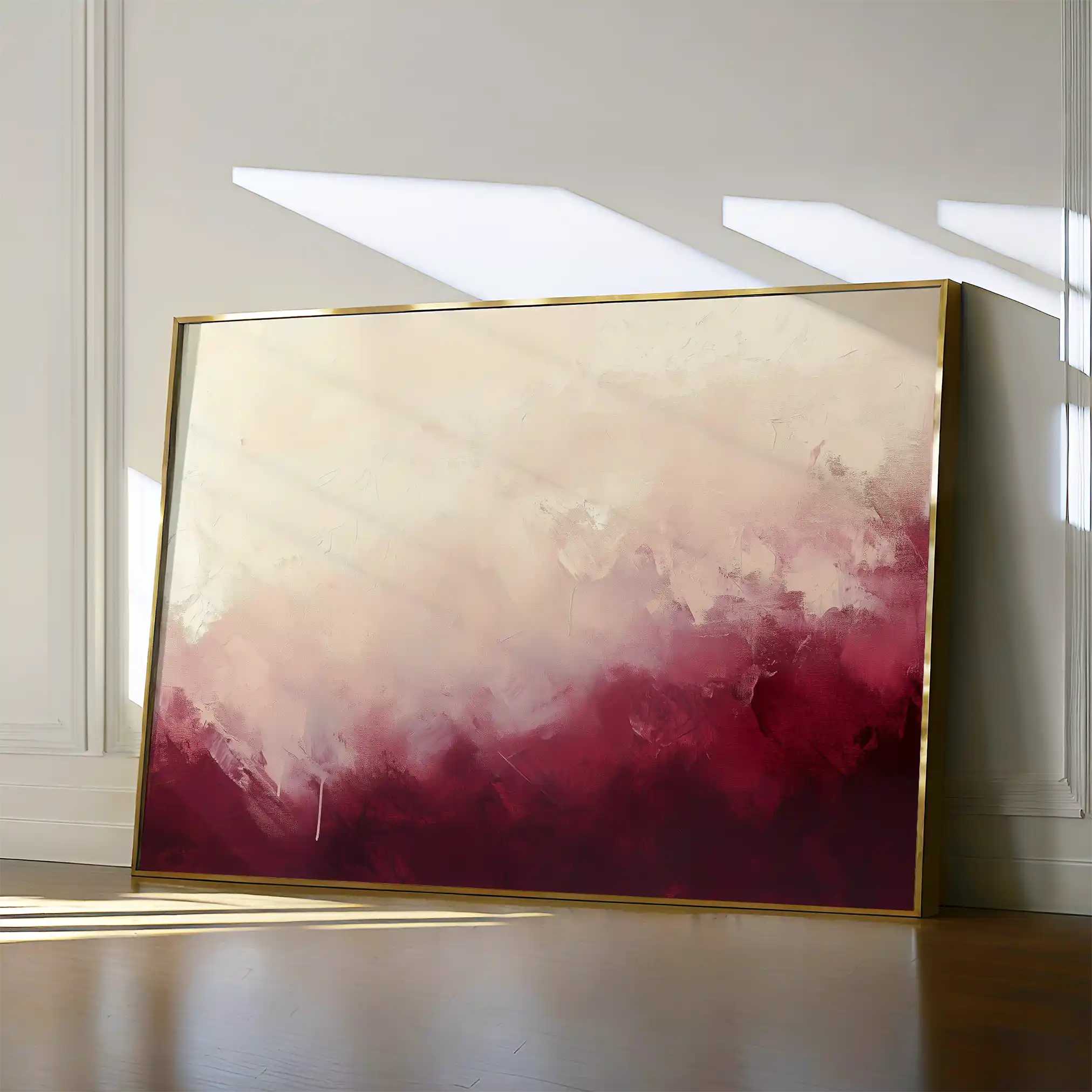Abstract 375 Canvas Art 60 x 40 cm / Black
