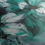 Floral 375 Canvas Art 18" x 24" / 45 x 60 cm / Black