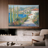 Landscape 375 Canvas Art 18" x 24" / 45 x 60 cm / Black