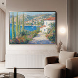 Landscape 375 Canvas Art 18" x 24" / 45 x 60 cm / Black