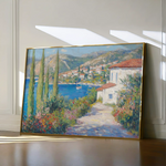 Landscape 375 Canvas Art 60 x 40 cm / Black