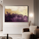 Abstract 376 Canvas Art 18" x 24" / 45 x 60 cm / Black
