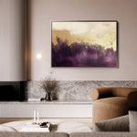 Abstract 376 Canvas Art 18" x 24" / 45 x 60 cm / Black