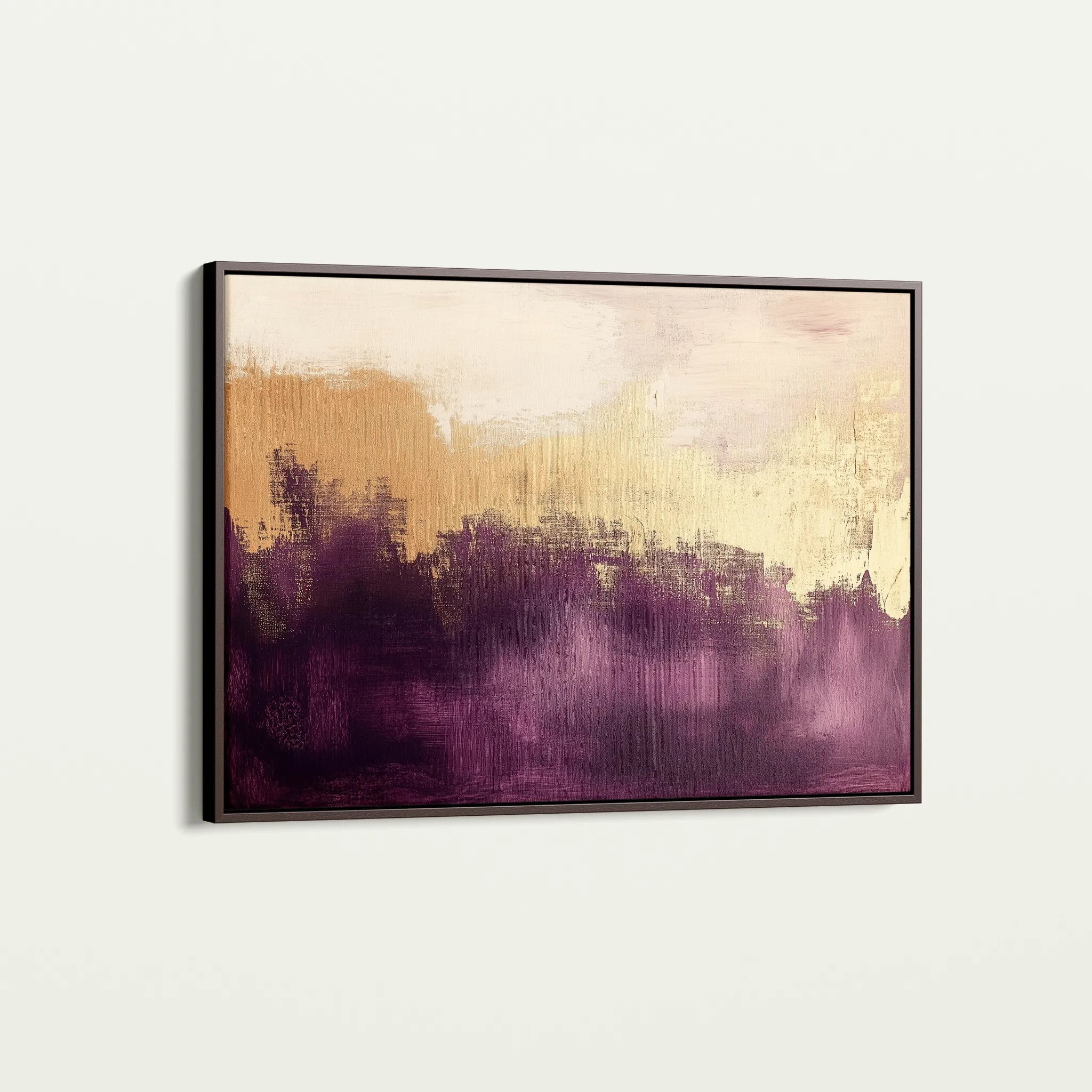 Abstract 376 Canvas Art 18" x 24" / 45 x 60 cm / Black