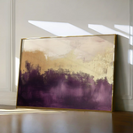 Abstract 376 Canvas Art 60 x 40 cm / Black