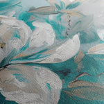 Floral 377 Canvas Art 18" x 24" / 45 x 60 cm / Black