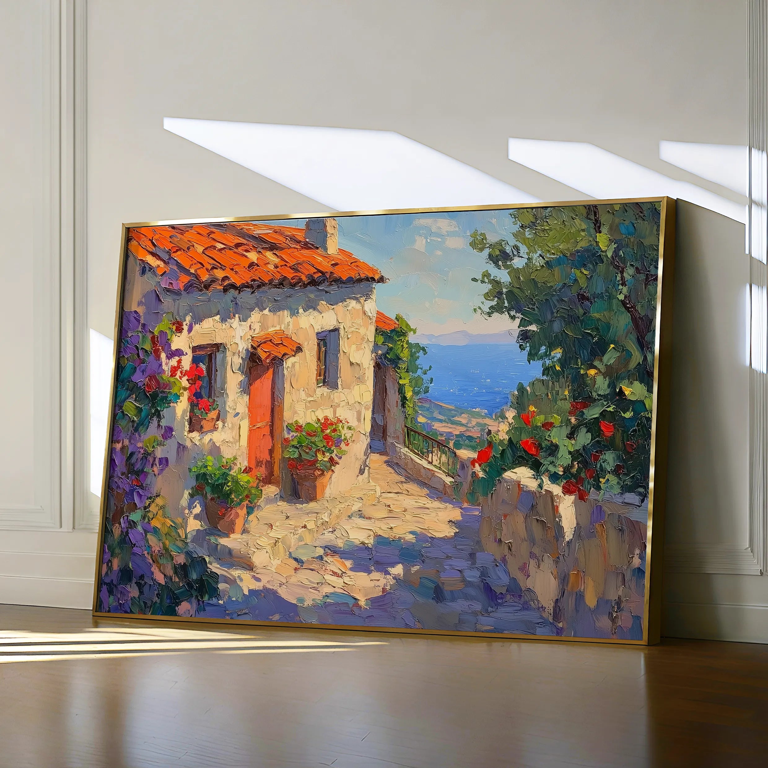 Landscape 377 Canvas Art 18" x 24" / 45 x 60 cm / Black