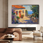 Landscape 377 Canvas Art 18" x 24" / 45 x 60 cm / Black