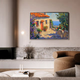 Landscape 377 Canvas Art 18" x 24" / 45 x 60 cm / Black