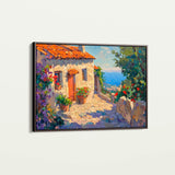 Landscape 377 Canvas Art 18" x 24" / 45 x 60 cm / Black