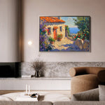 Landscape 377 Canvas Art 60 x 40 cm / Black