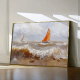 Landscape 378 Canvas Art 18" x 24" / 45 x 60 cm / Black
