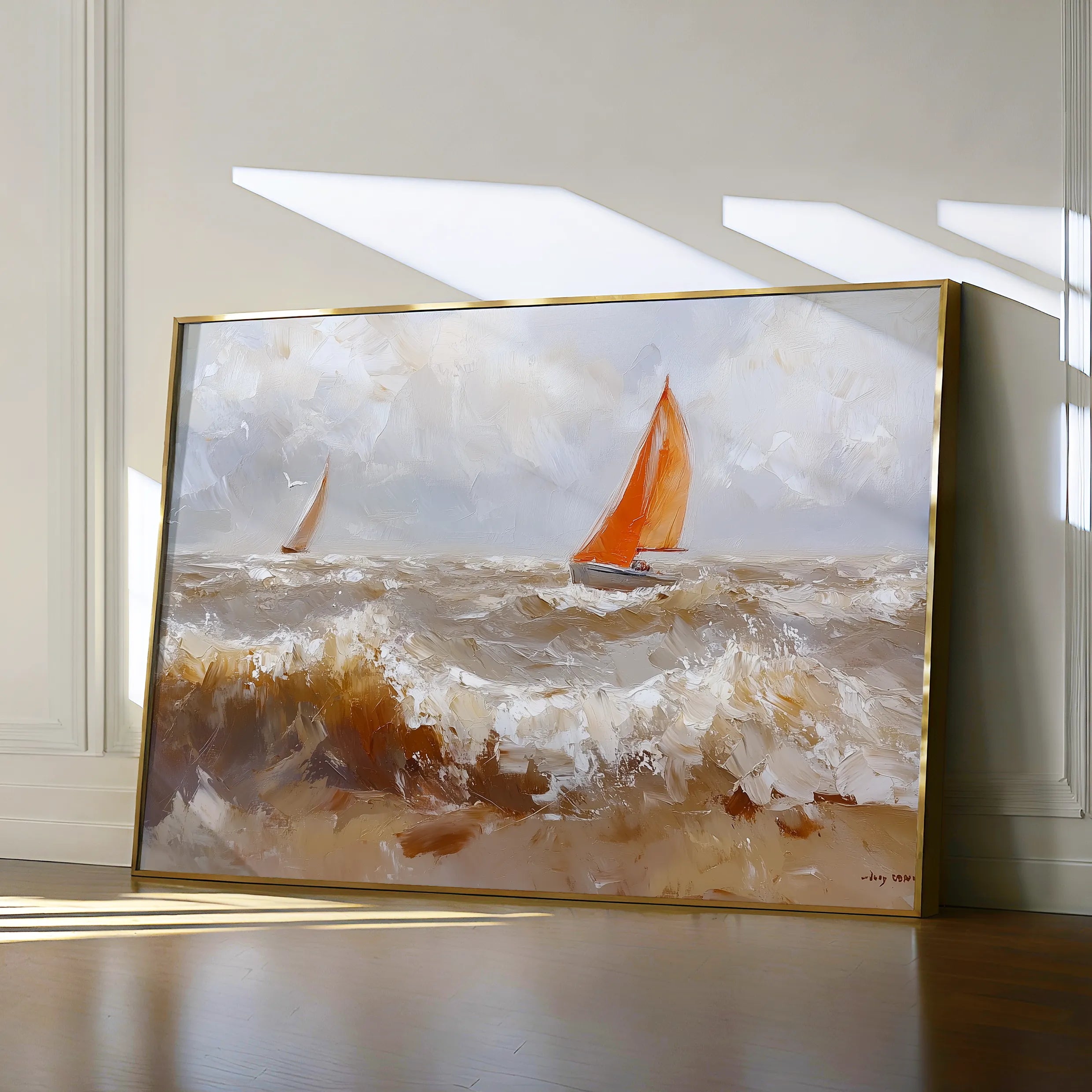 Landscape 378 Canvas Art 18" x 24" / 45 x 60 cm / Black