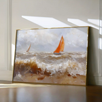 Landscape 378 Canvas Art 60 x 40 cm / Black