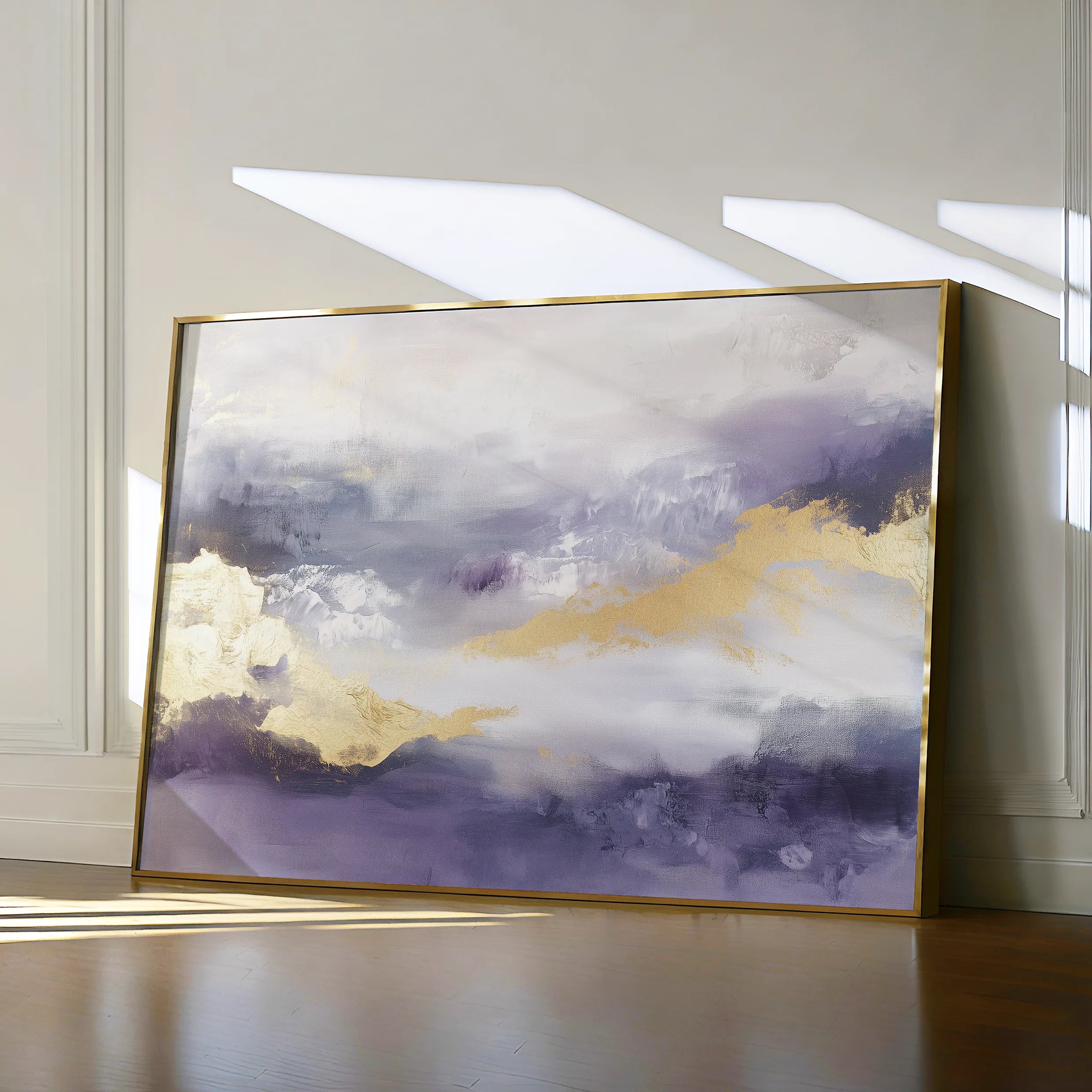Abstract 379 Canvas Art 18" x 24" / 45 x 60 cm / Black