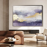 Abstract 379 Canvas Art 18" x 24" / 45 x 60 cm / Black